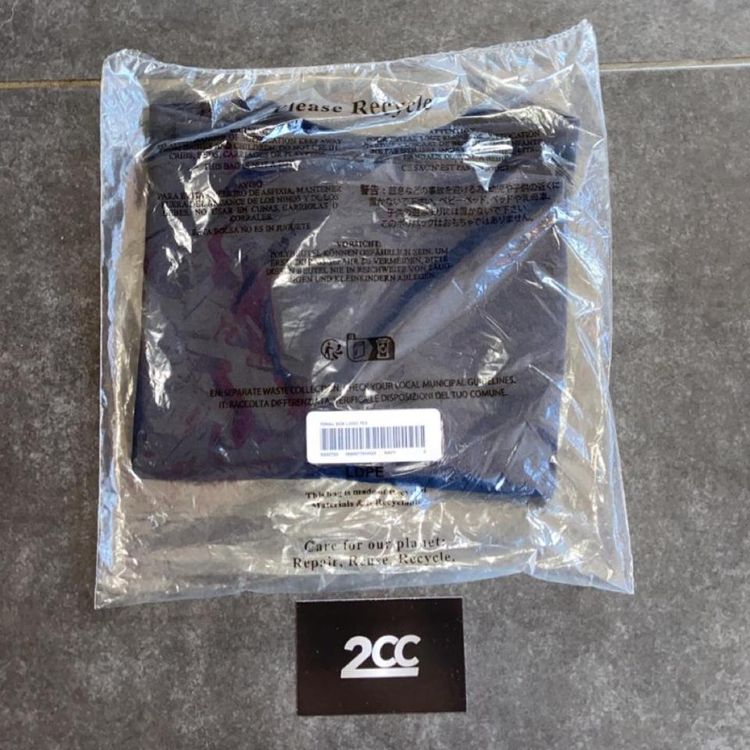 - Supreme Tonal Box logo Tee Navy image 4