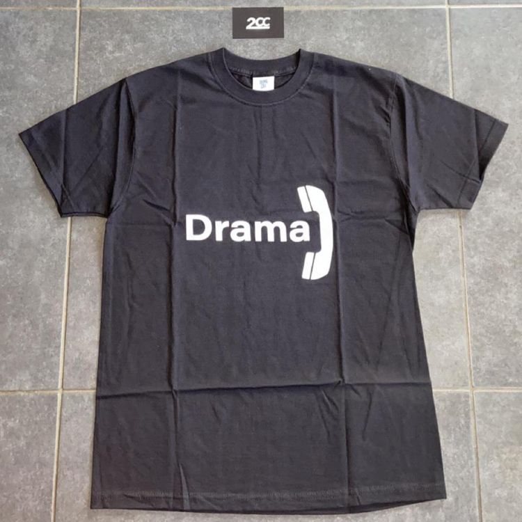 - Drama Call Phone Tee in Black