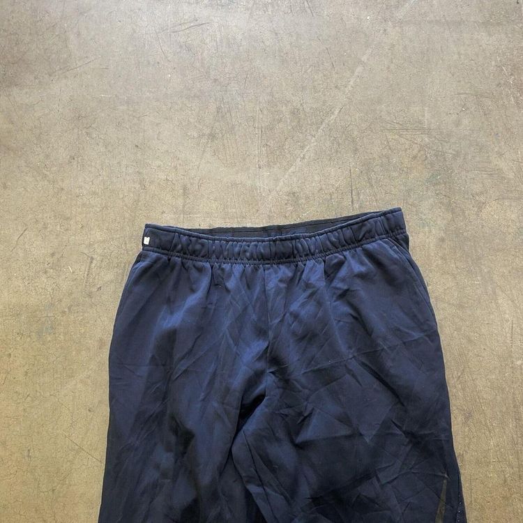 Nike Tracksuit Bottoms Y2K Vintage Swoosh Sports Joggers, Navy Blue, Mens XL 3
