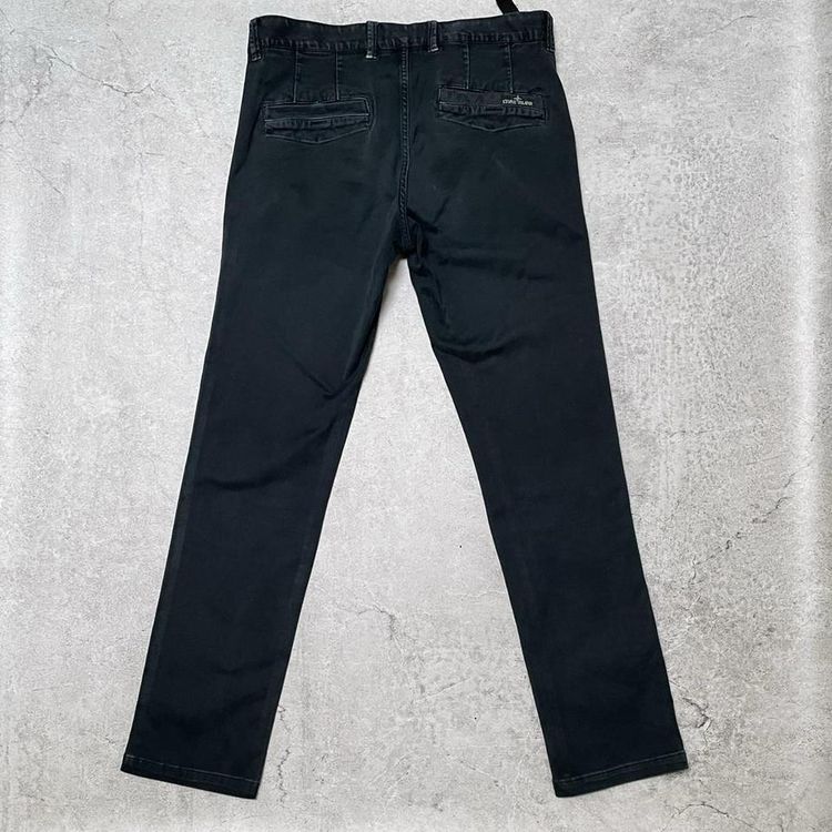 Stone Island Navy Chino Trousers image 2