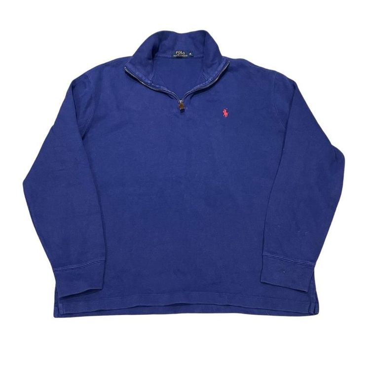 Polo Ralph Lauren Ralph Lauren blue/purple Quarter-zip Sweatshirt XL product image