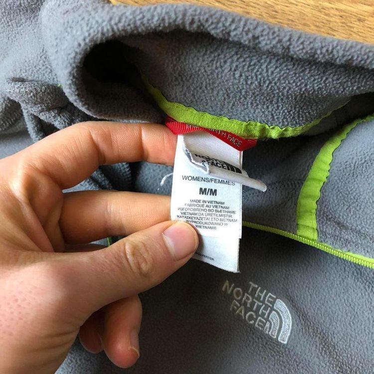 Vintage The North Face Quarter Zip Fleece Jacket 4