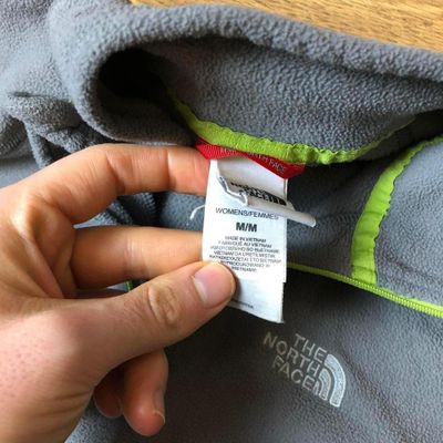 Vintage The North Face Quarter Zip Fleece Jacket 4