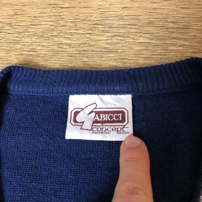 Vintage Gabicci Concept Grandpa Knit Funky Festival Graphic Sweater 4