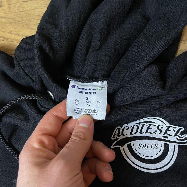 Vintage Champion Workwear x AC Diesel Sales Hoodie 4