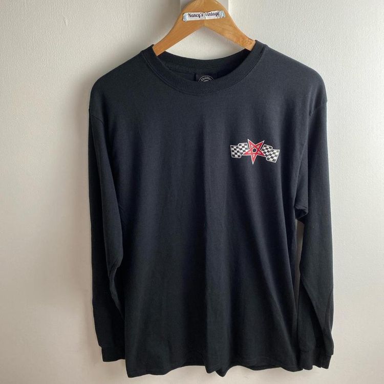 Thrasher racing no 13 jumper in black and red. Sick graphics. 2