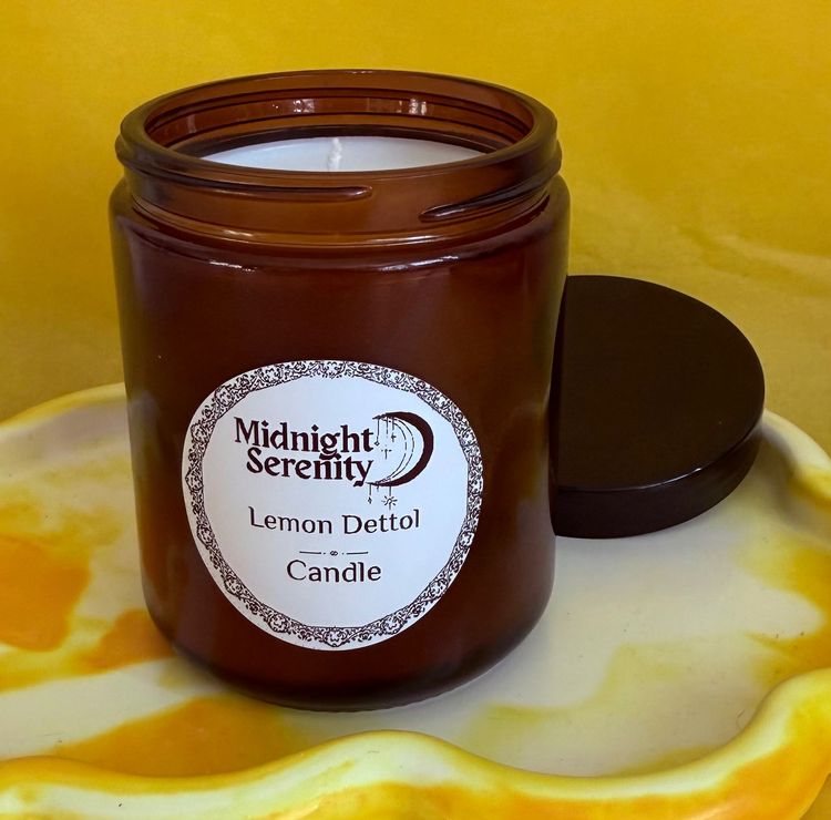 Lemon Dettol Candle