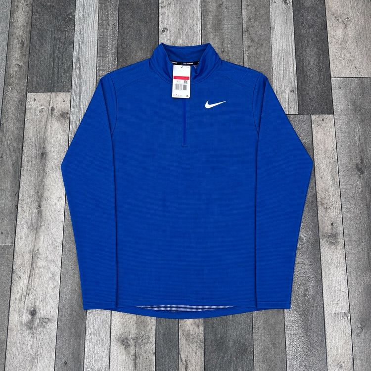 Nike Dri-Fit 1/4 Zip Top ‘Royal Blue’ - Size Large  image 1