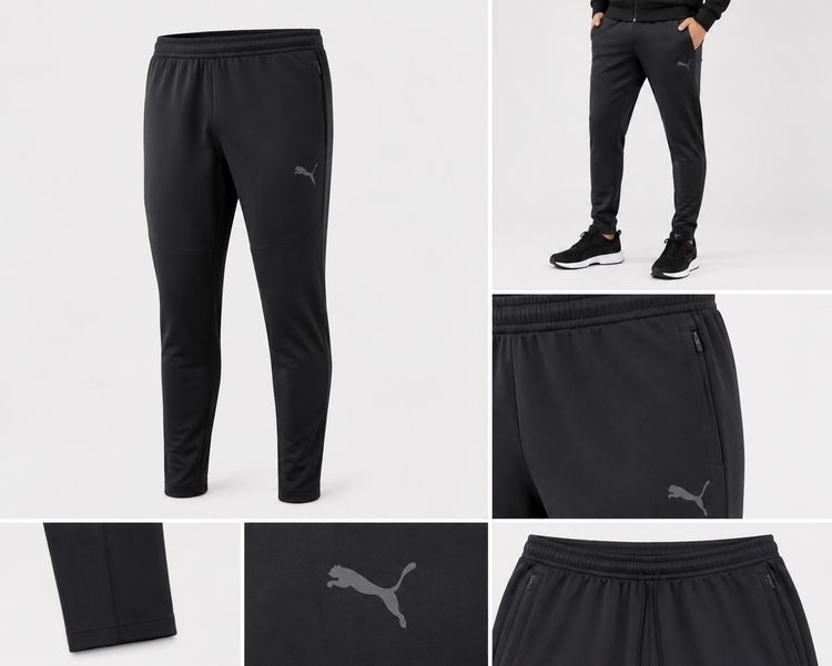 Puma Black Jogger Pants