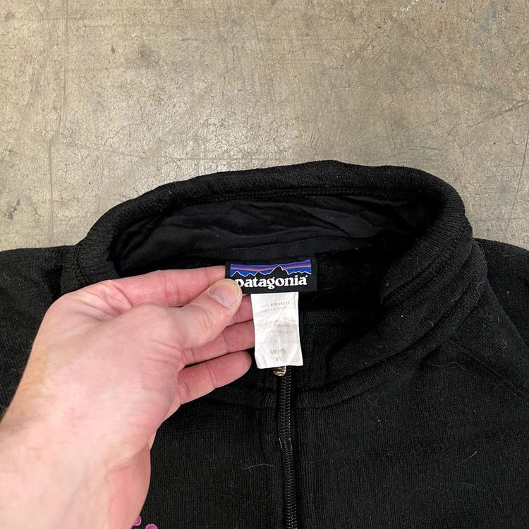Patagonia Fleece Better Sweater Full-Zip Y2K Jacket, Black, Mens XL image 4