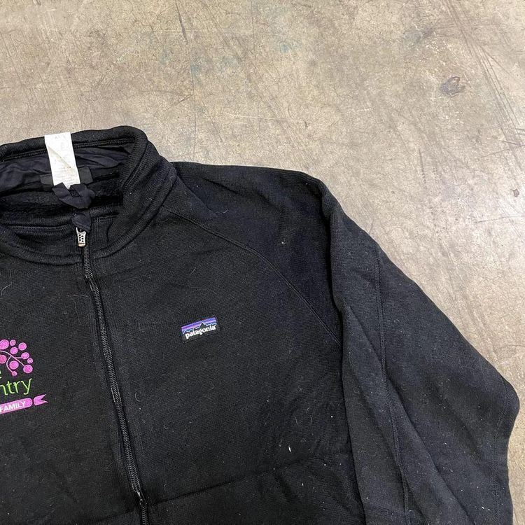 Patagonia Fleece Better Sweater Full-Zip Y2K Jacket, Black, Mens XL image 3
