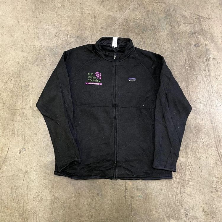 Patagonia Fleece Better Sweater Full-Zip Y2K Jacket, Black, Mens XL image 1