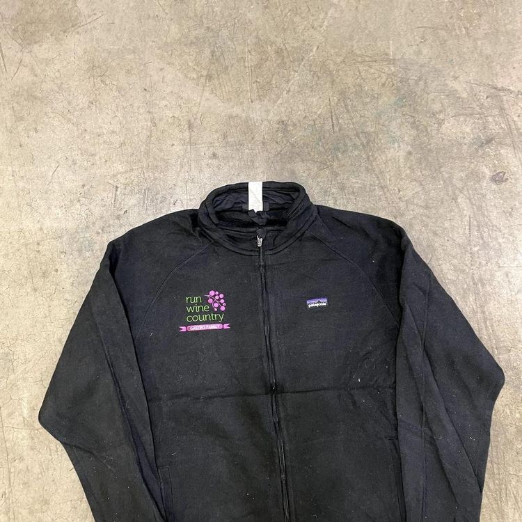 Patagonia Fleece Better Sweater Full-Zip Y2K Jacket, Black, Mens XL image 2