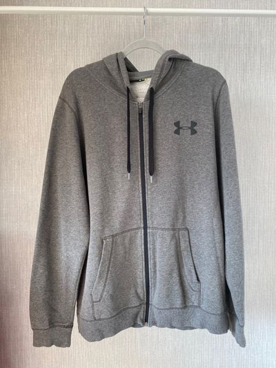 Under Armour Grey Zip-Up Hoodie