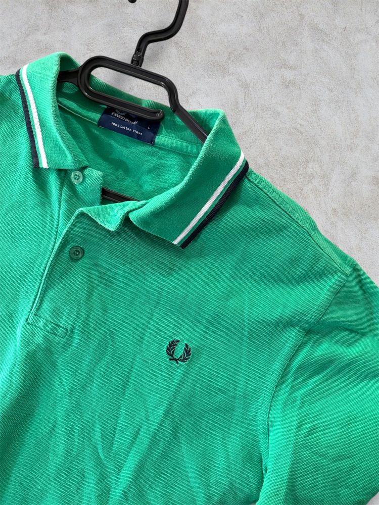 Fred Perry Green Polo Shirt