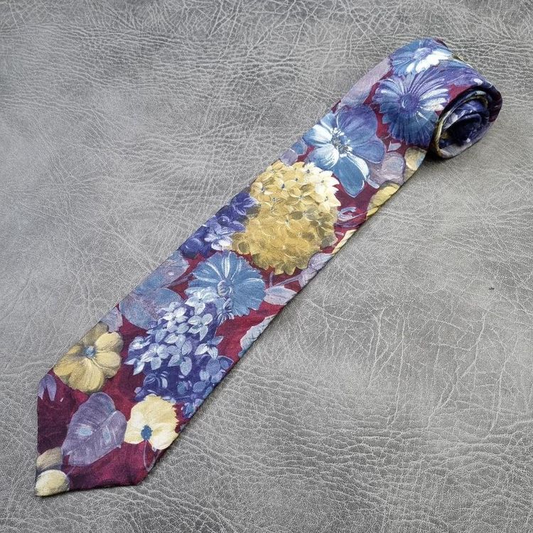 Other Mens Tie 80s Men's Neck Tie Manhattan Abstract pattern Vintage Necktie product image