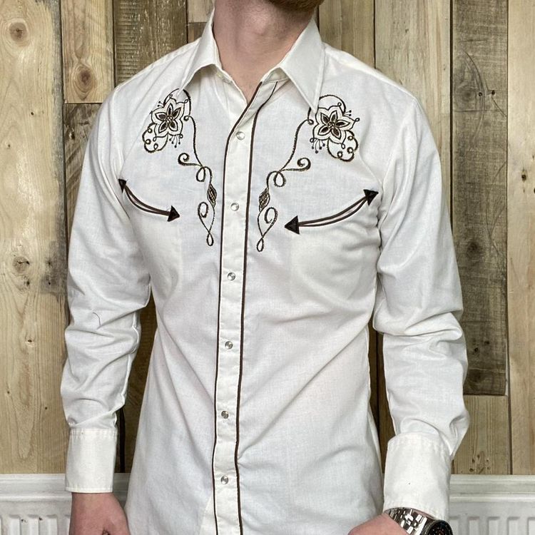 Other 70s Miller Canadian western popper button shirt product image