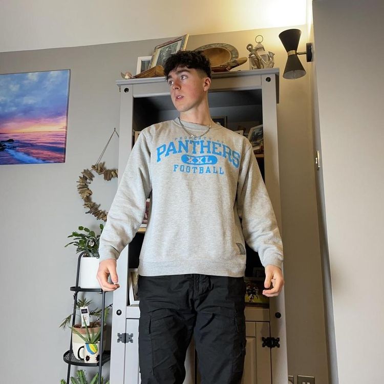 Vintage Reebok NFL x Carolina Panthers Sweatshirt image 3