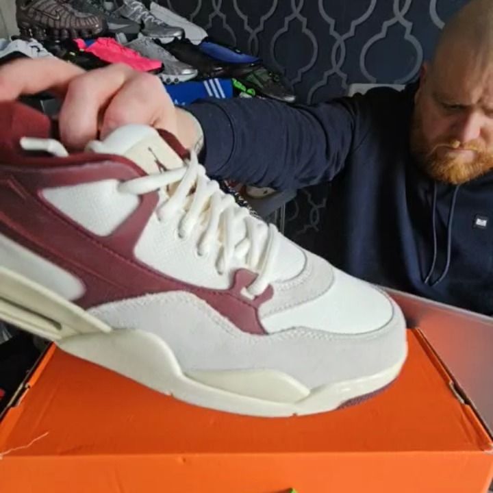 Jordan Jordan 4 RM - Sail Dark Team Red Coconut Milk  - 8.5 product image