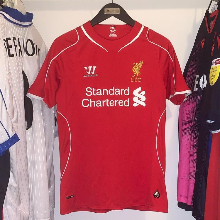 Liverpool 2014/15 Warrior Home Football Shirt Small