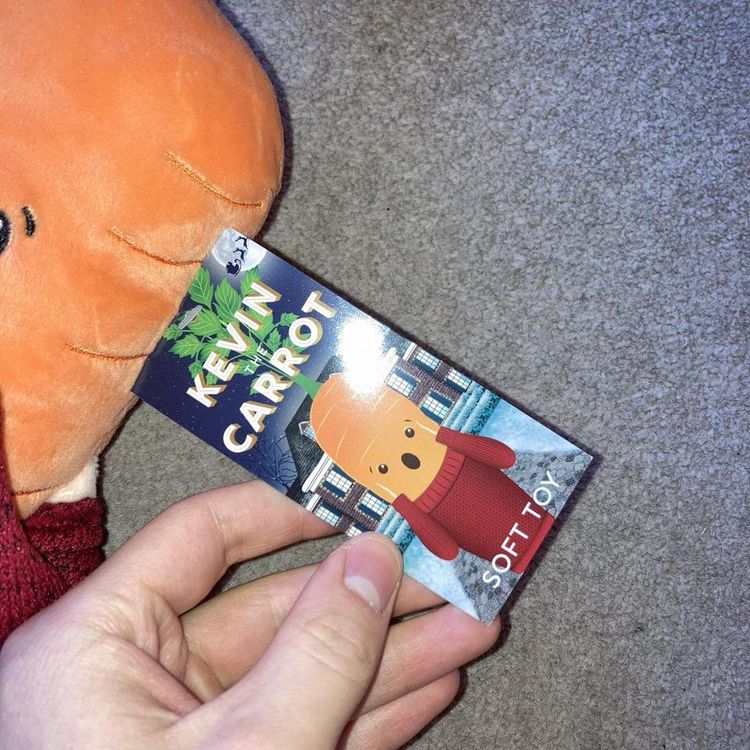 Kevin the carrot Soft Toy 3