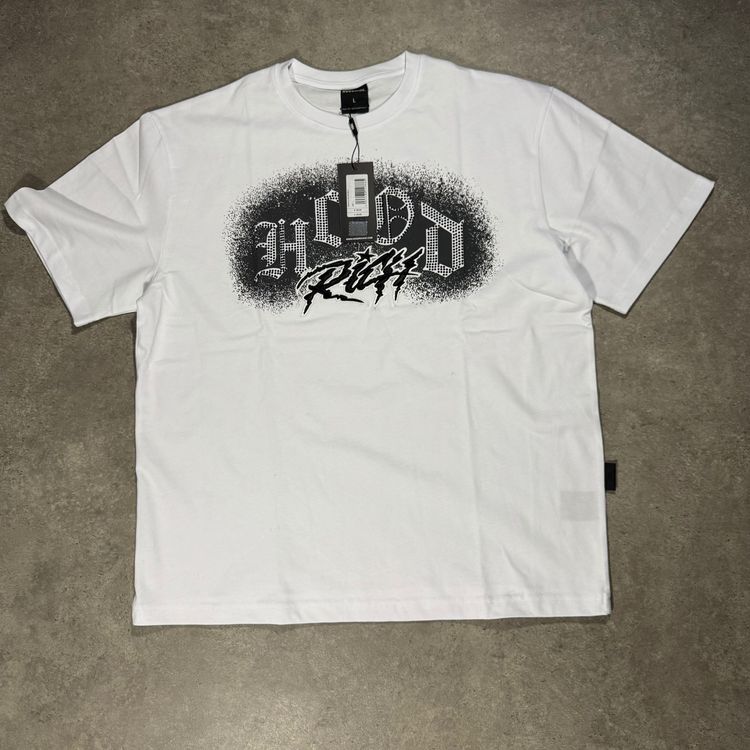 Hoddrich White Graphic T-Shirt