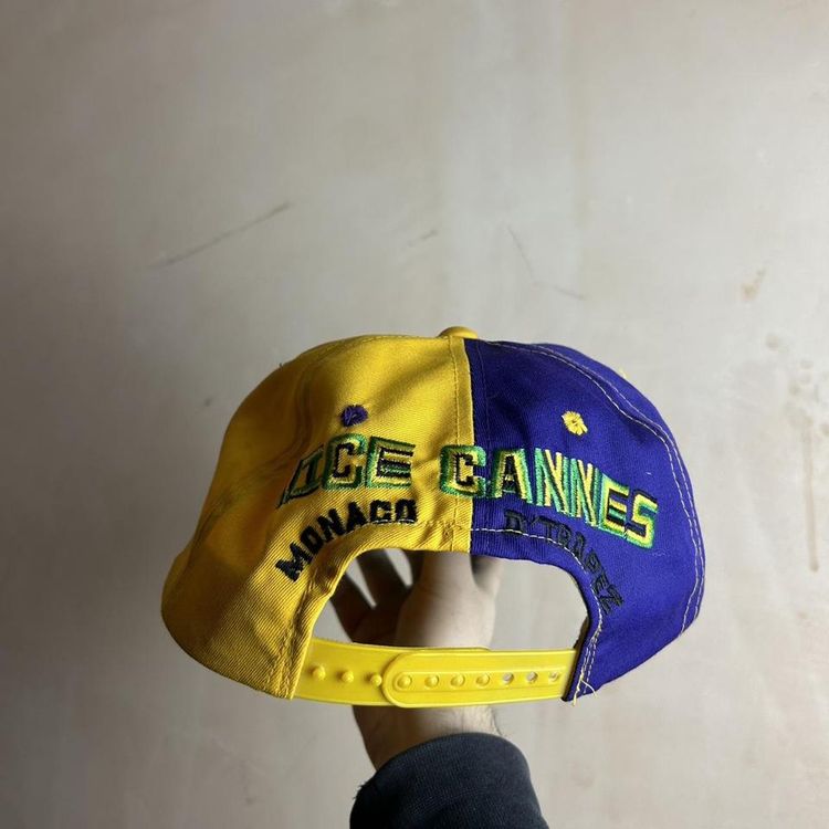 Vintage travel destination embroidered hat image 4