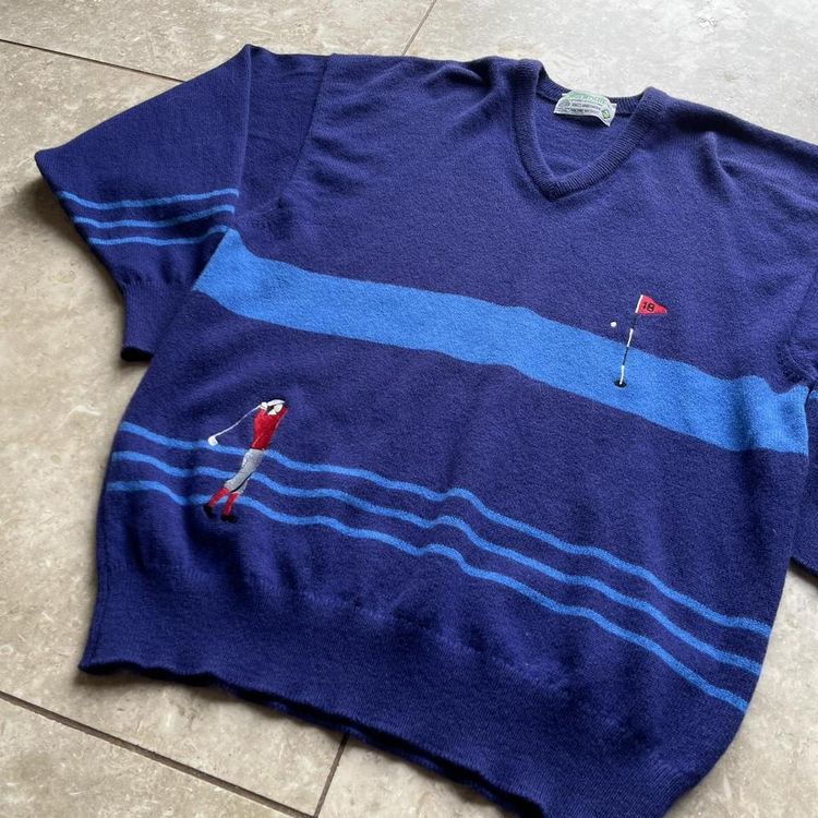 Vintage 70s Glenmuir Wool Jumper image 2