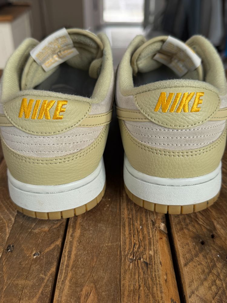 Mens Nike Dunk Low - DZ4513 200 - Rattan Wheat Grass image 3