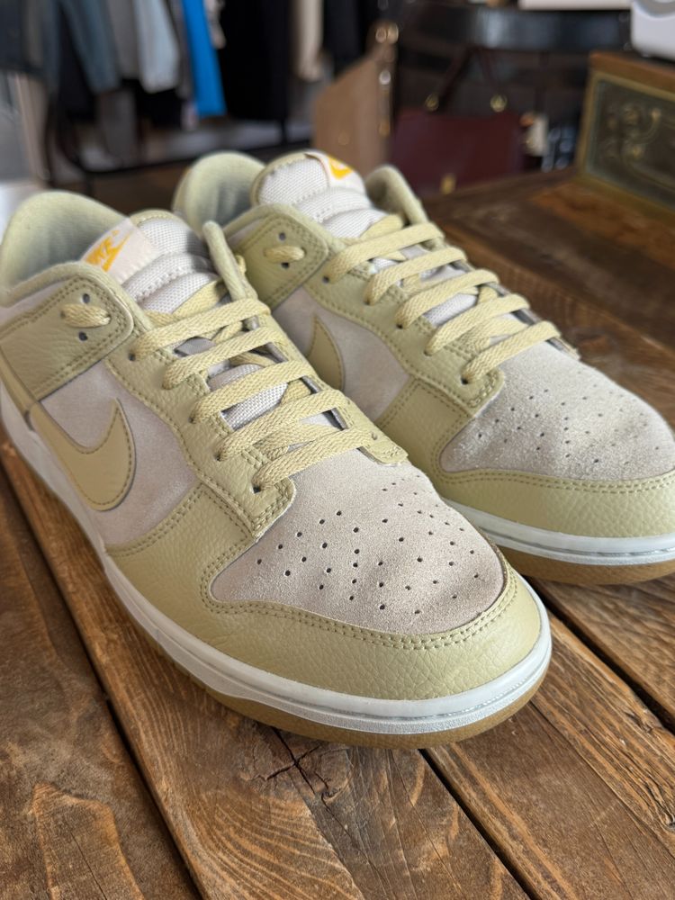 Mens Nike Dunk Low - DZ4513 200 - Rattan Wheat Grass image 2