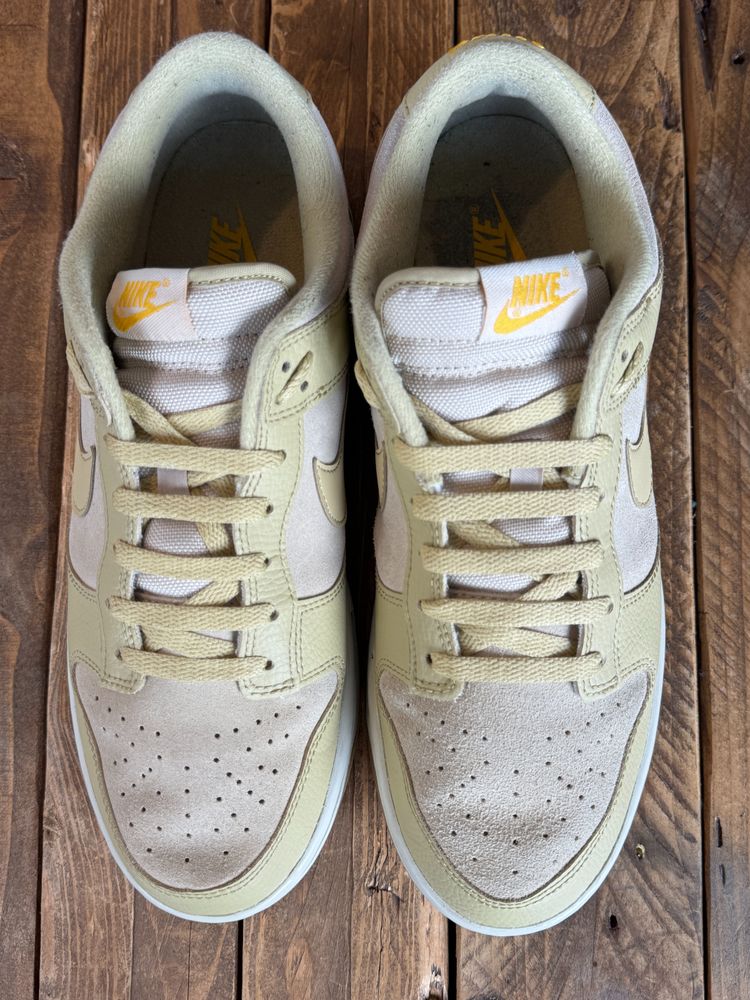 Mens Nike Dunk Low - DZ4513 200 - Rattan Wheat Grass image 5