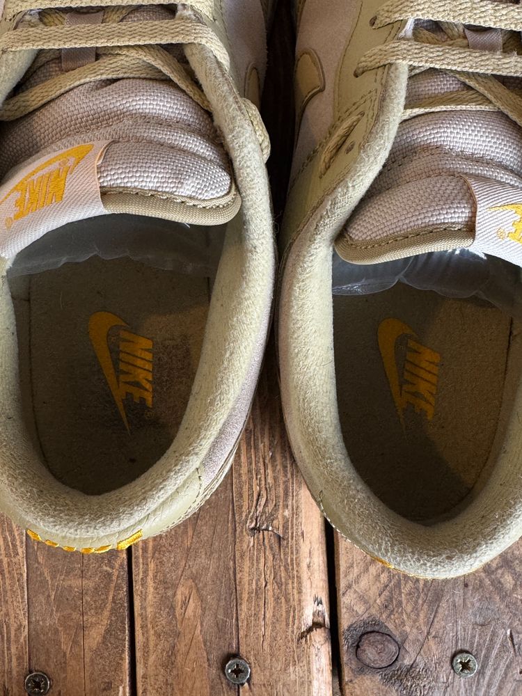 Mens Nike Dunk Low - DZ4513 200 - Rattan Wheat Grass image 4