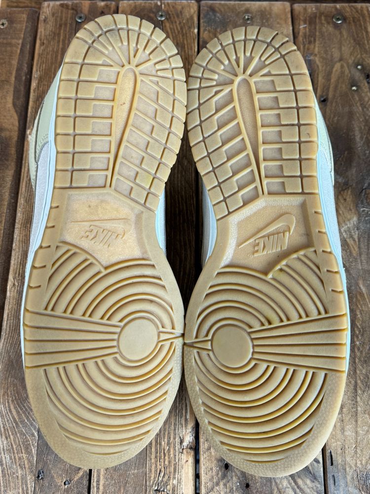 Mens Nike Dunk Low - DZ4513 200 - Rattan Wheat Grass image 6