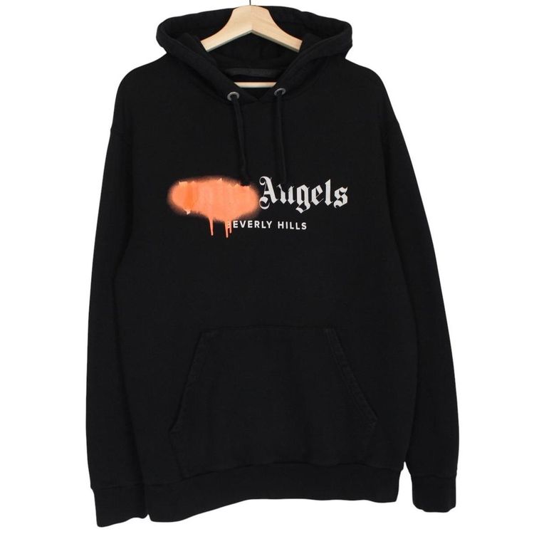 Palm Angels Beverly Hills Sprayed Hoodie Small