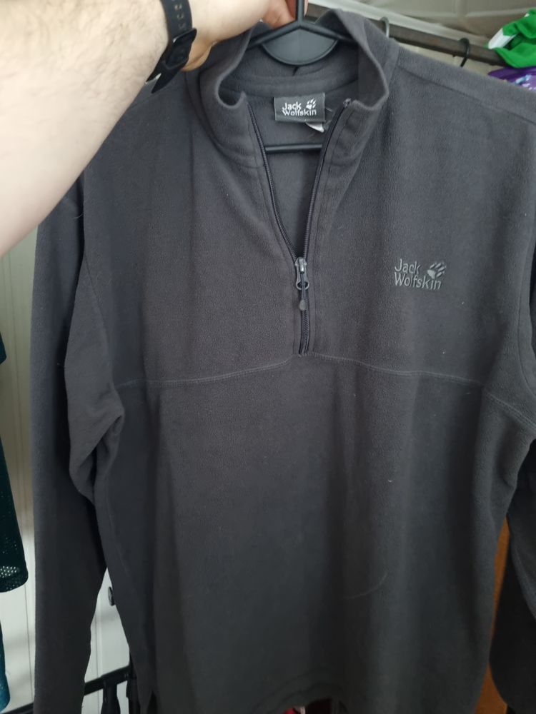 Jack Wolfskin Black Fleece Pullover