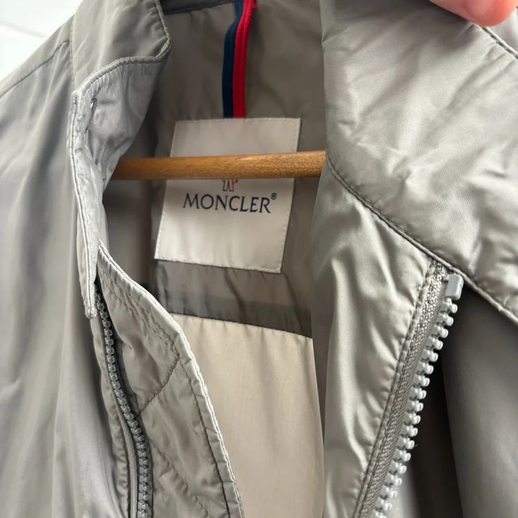 Moncler Lamy Grey Lightweight Jacket image 7