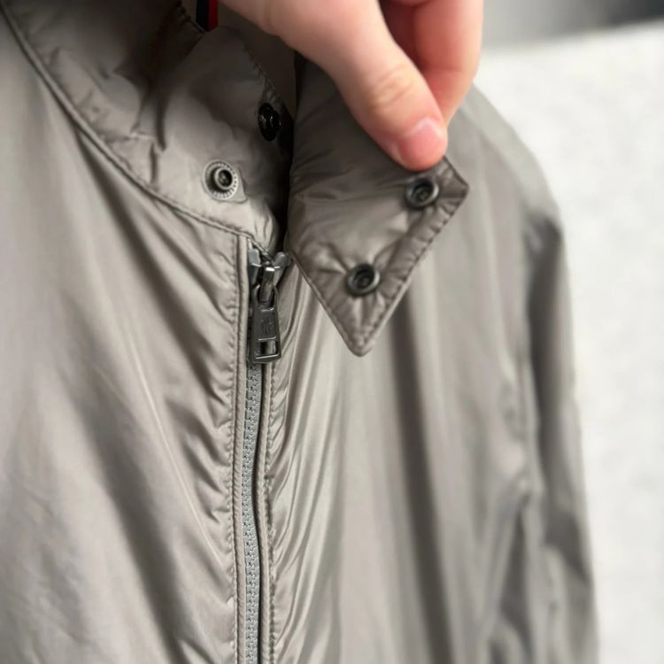 Moncler Lamy Grey Lightweight Jacket image 6