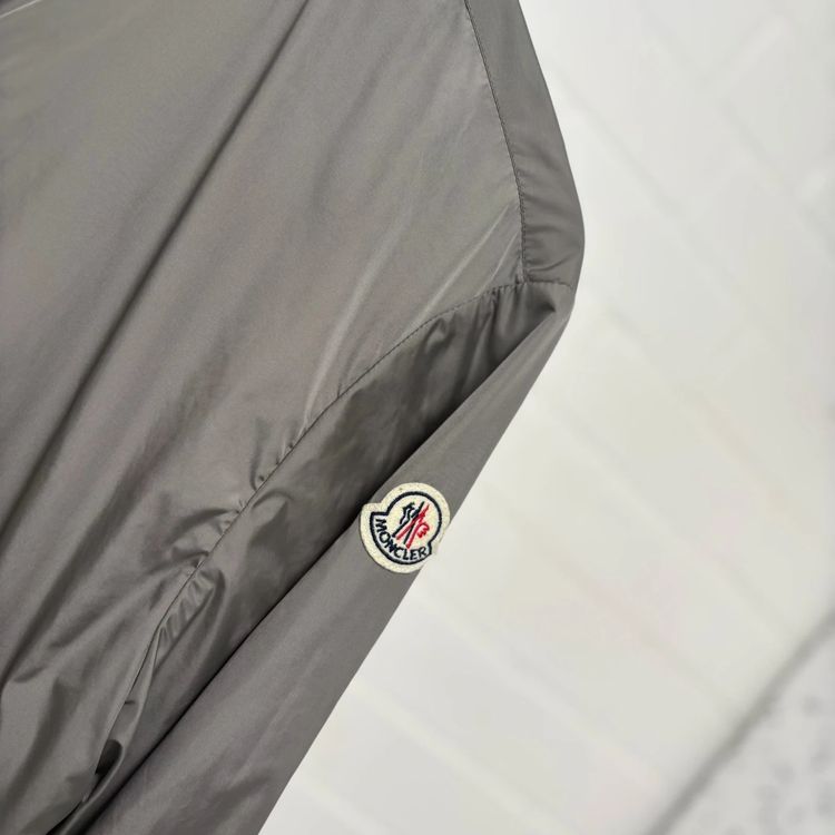Moncler Lamy Grey Lightweight Jacket image 2