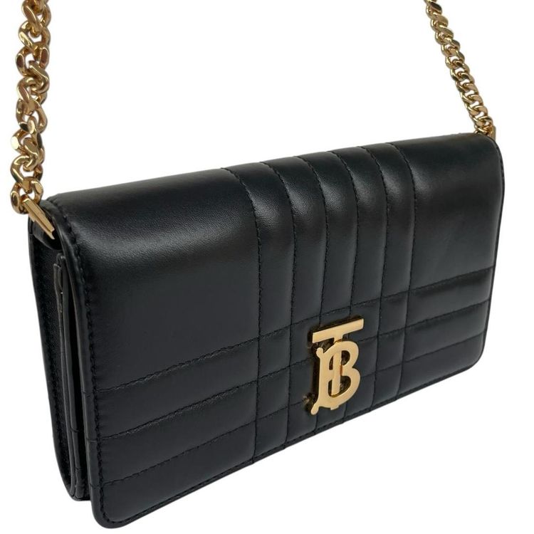 Pre-Loved Burberry Quilted Leather Small Lola Shoulder Bag imagen 3