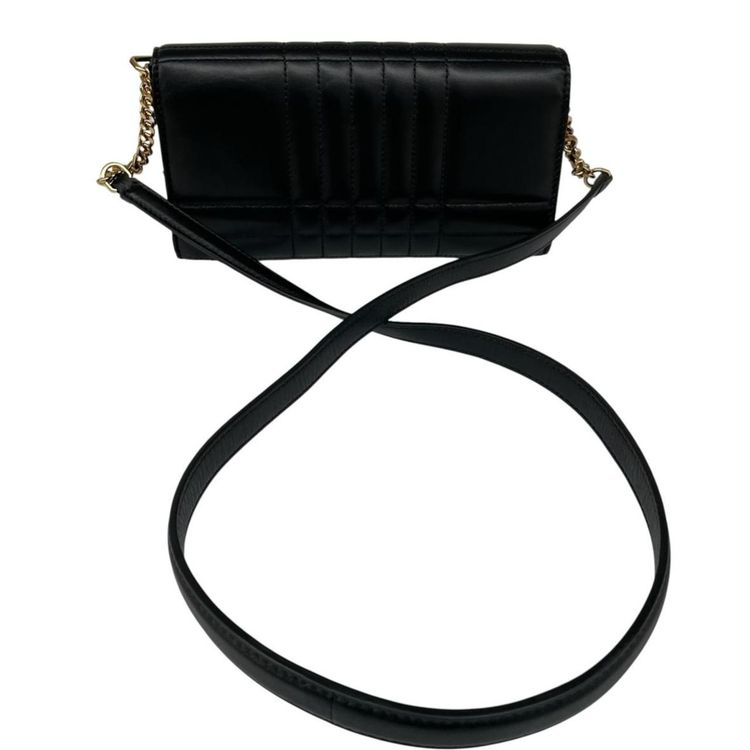 Pre-Loved Burberry Quilted Leather Small Lola Shoulder Bag imagen 7