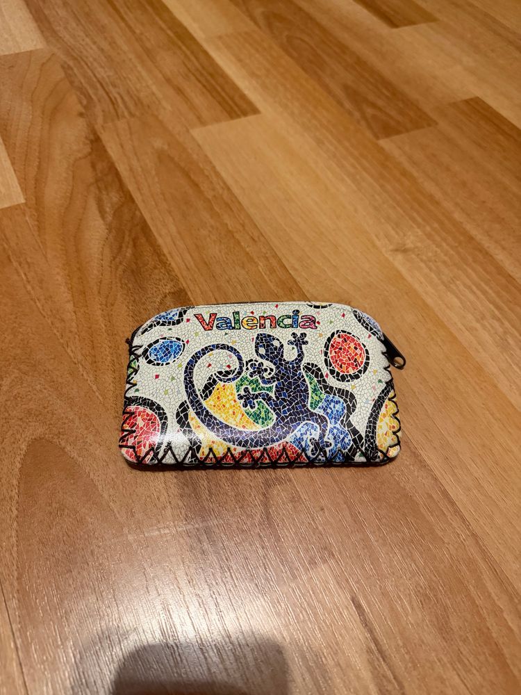 Other Colorful Zippered Pouch With Lizard Design product image