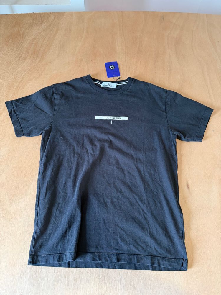 Stone Island Black T-Shirt 1769 taille M
