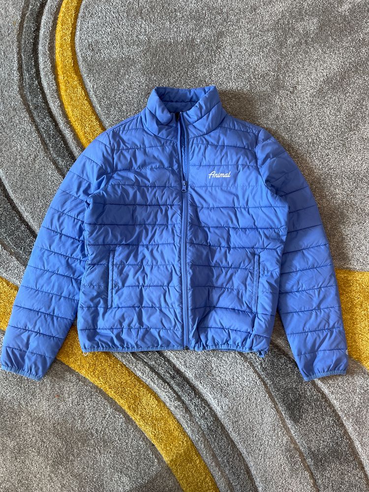 Animal Blue Quilted Jacket