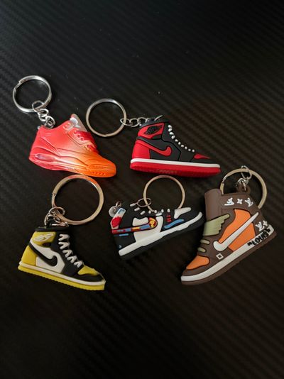 3D Mini Nike Sneaker Keychains. Choose 1 (Each sold individually)
