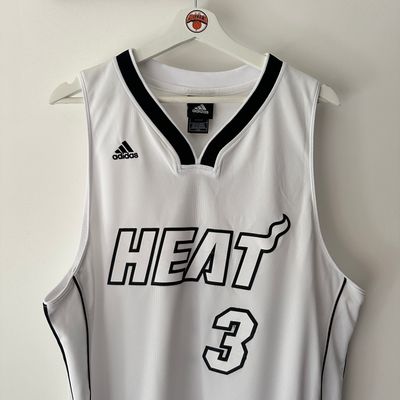 Miami Heat Dwayne Wade Adidas jersey - Large (Fits XL)
