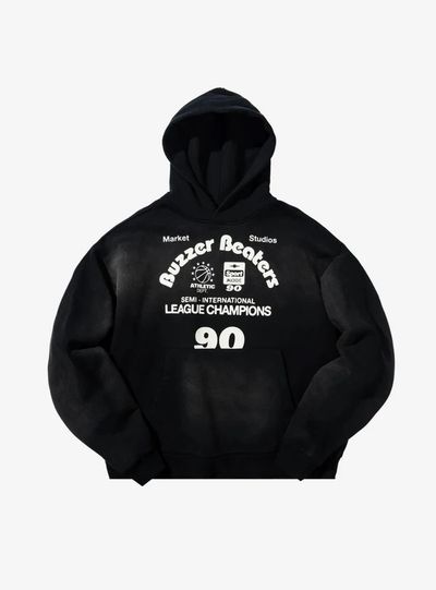 Market Studios Buzzer Beaters Hoodie Black