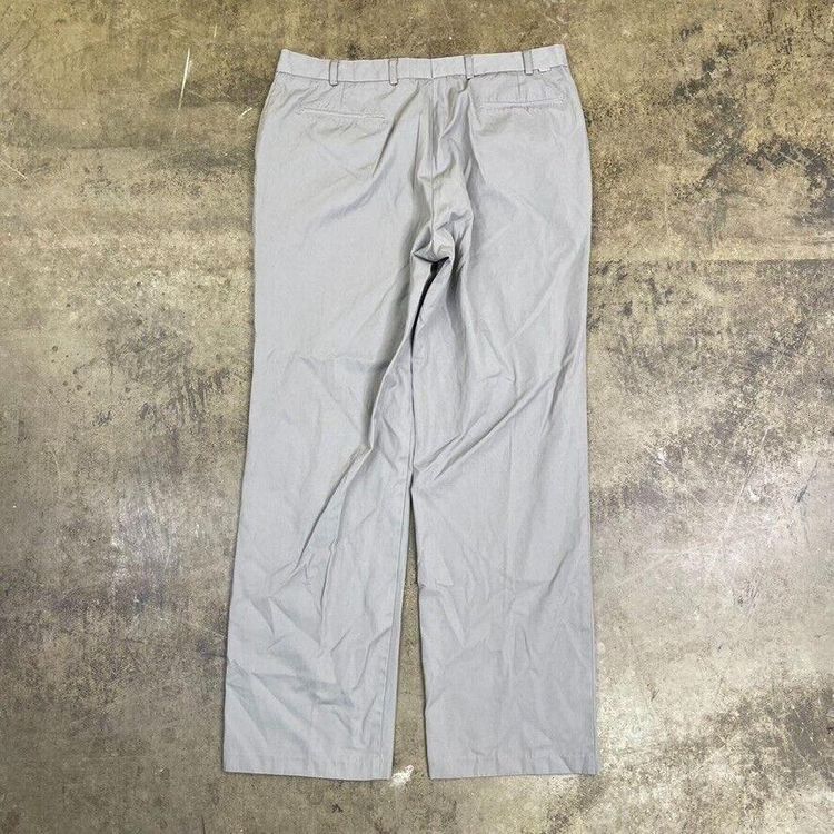 Levis Chino Trousers Straight Leg Vintage Y2K Pants, Grey, Mens 36x31 4