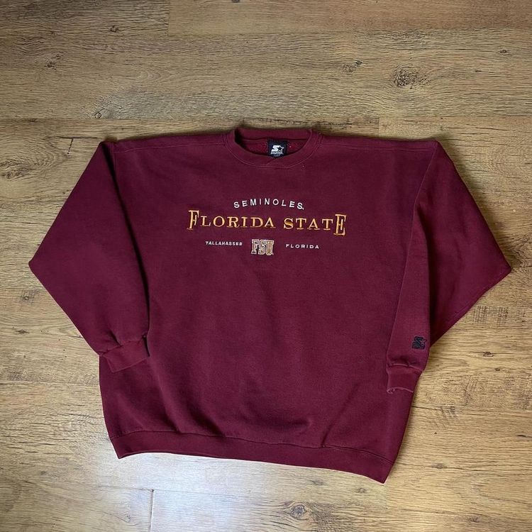 Vintage Starter NFL x Florida State Seminoles Graphic Sweatshirt 2
