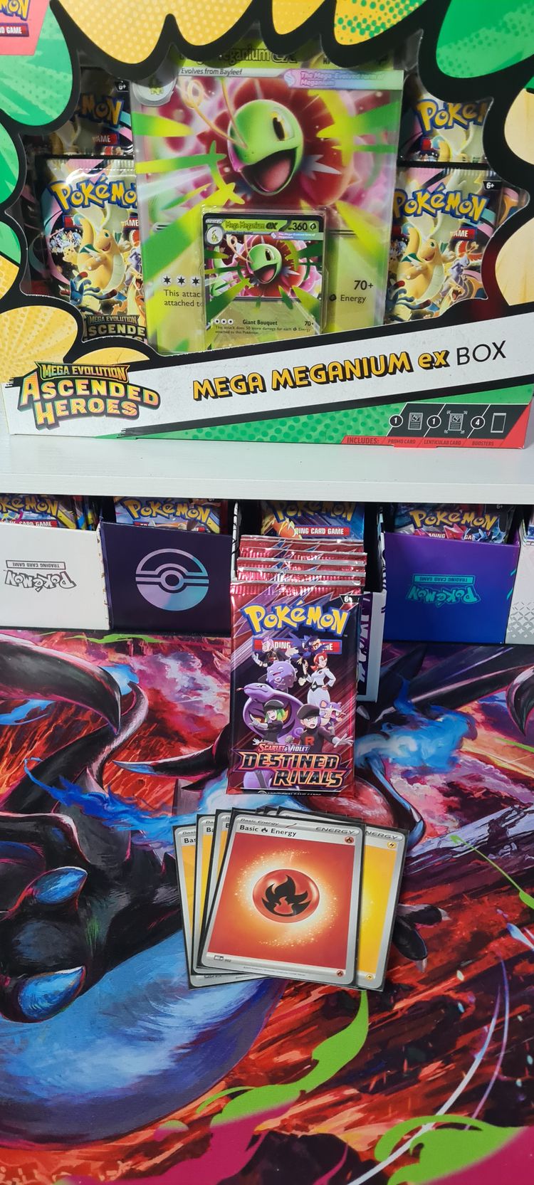 ALWAYS A 1 IN 8 Ascended heroes ex box or destined rivals pack 