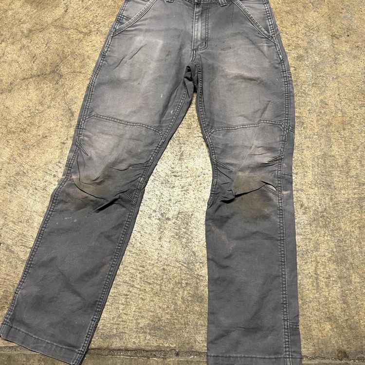 CARHARTT GREY WORKWEAR CARGOS 3